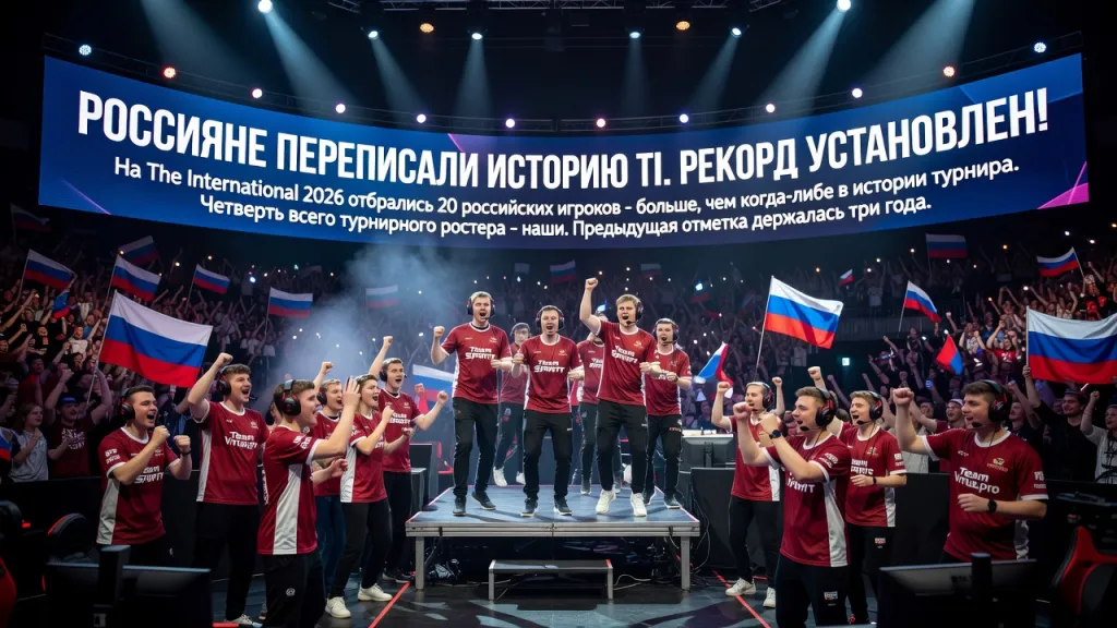 Россияне переписали историю TI. Рекорд установлен!