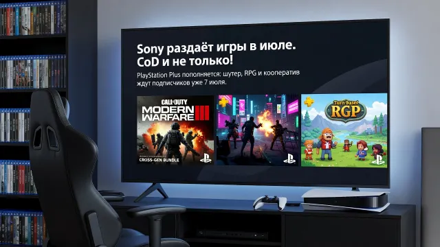 Sony раздаёт игры в июле. CoD и не только!